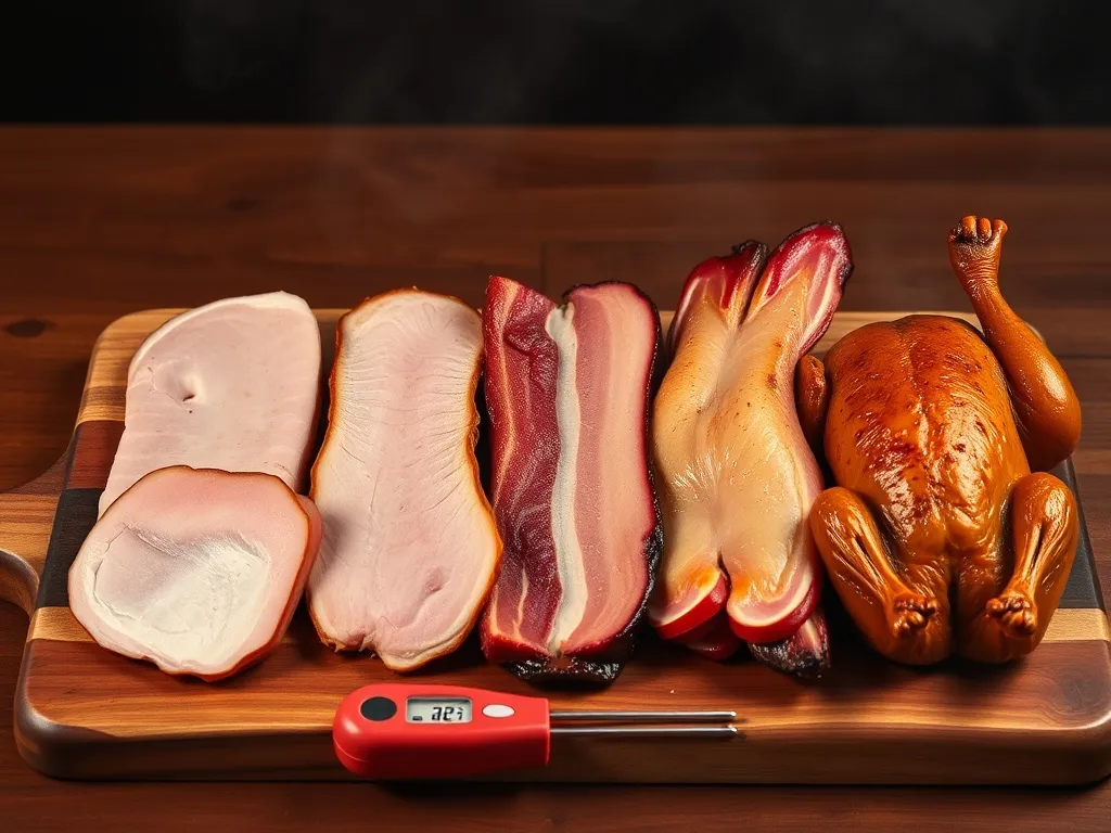 Tabela temperatur parzenia szynki, schabu, boczku, baleronu i drobiu