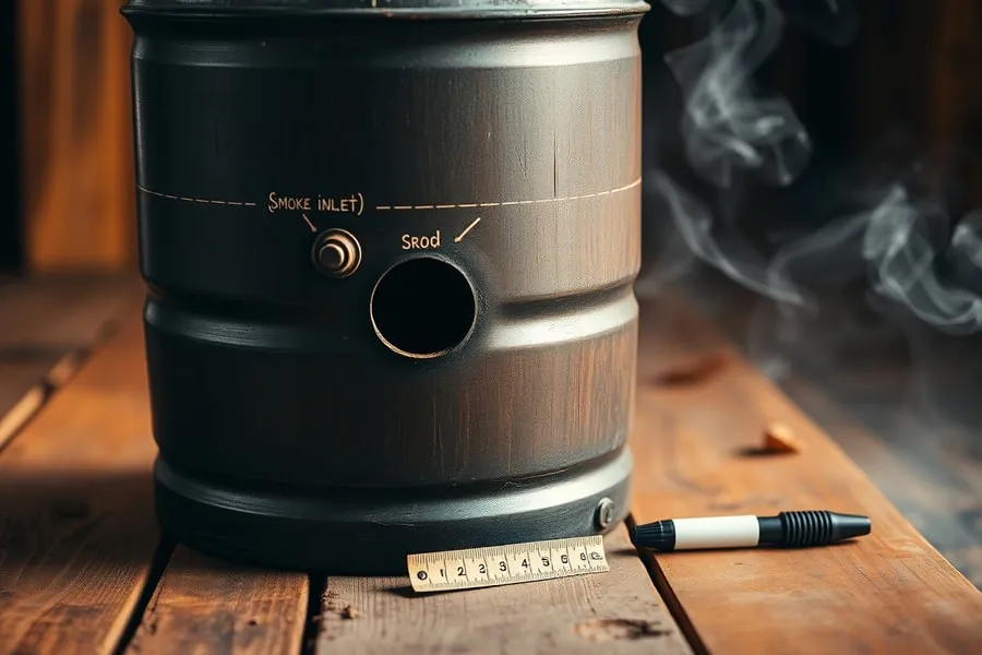 Budowa wędzarni z beczki — instrukcja krok po kroku — Wędzarnia z beczki metalowej DIY — budowa krok po kroku