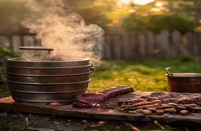 Wędzarnia z beczki metalowej DIY — budowa krok po kroku